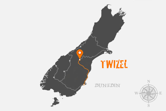Dunedin To Twizel Driving Route