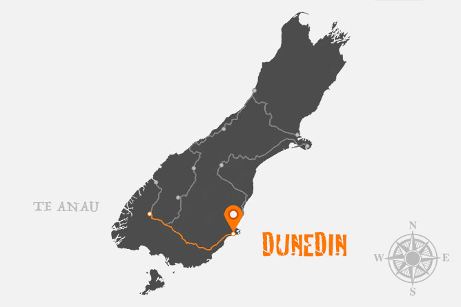 Te Anau To Dunedin Driving Route